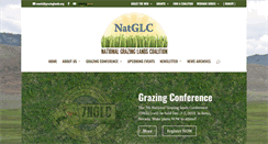 Desktop Screenshot of grazinglands.org